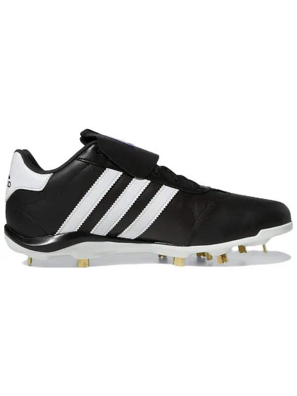 Кроссовки adidas Stabile V9 'Black White Gold' — изображение 2 из 4, черный/белый/золотистый