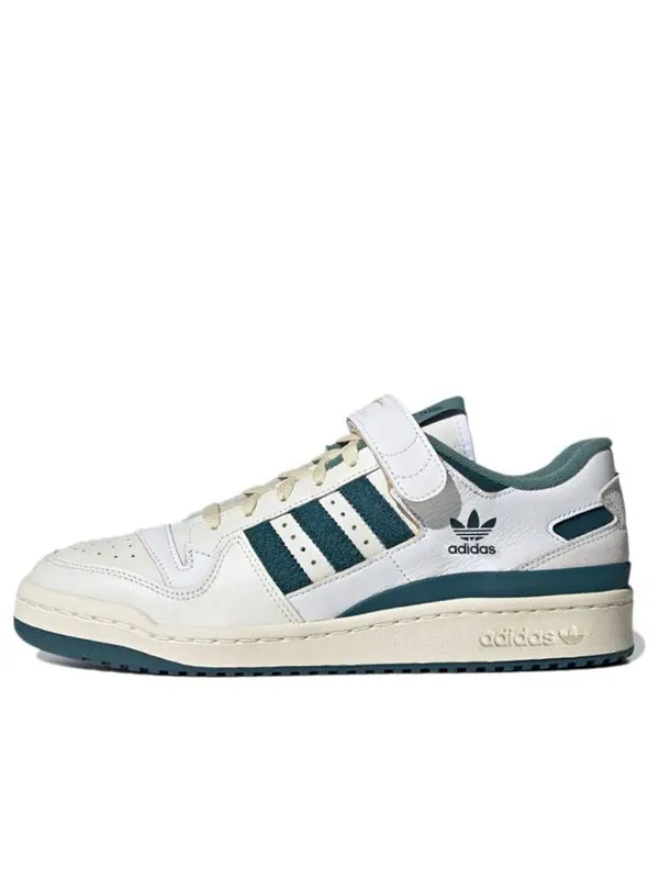 Кроссовки форум 84 низкие Adidas — изображение 1 из 4, белый/зеленый