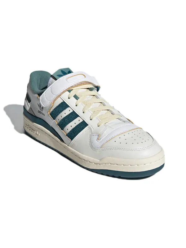 Кроссовки форум 84 низкие Adidas — изображение 3 из 4, белый/зеленый