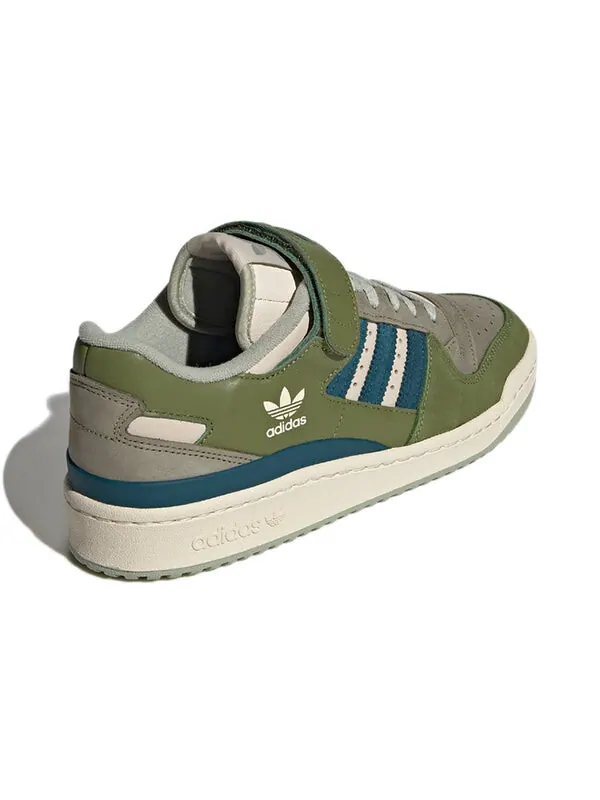 Кроссовки оригиналы форум 84 низкие отличные аутдор технологии оливковый Adidas — изображение 4 из 4, оливковый зеленый