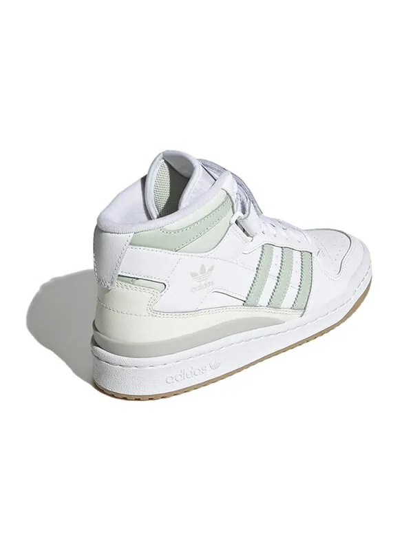 Кроссовки оригиналы форум середина Adidas — изображение 4 из 4, белый/зеленый