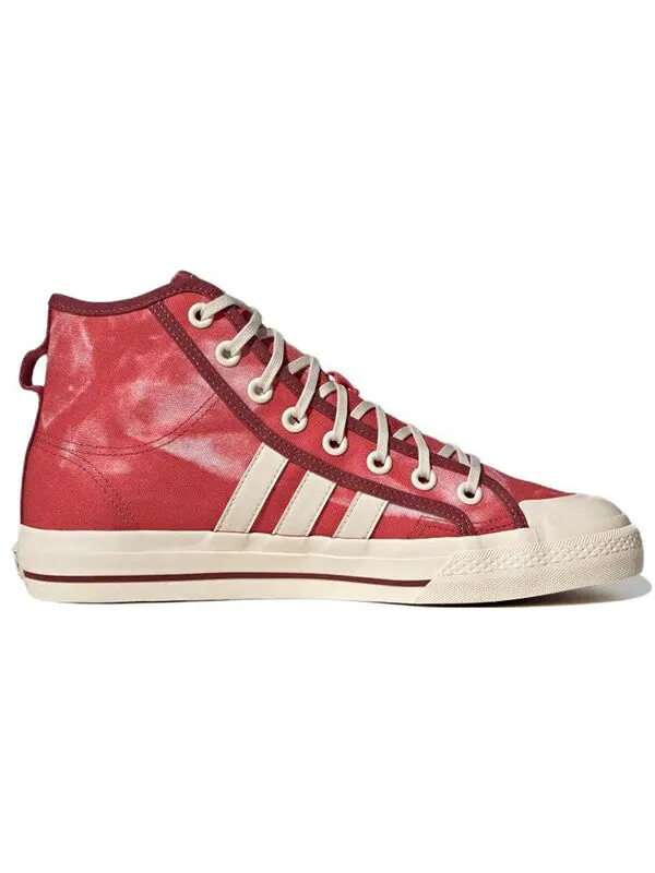 Кроссовки nizza hi rf Adidas — изображение 2 из 4, красный