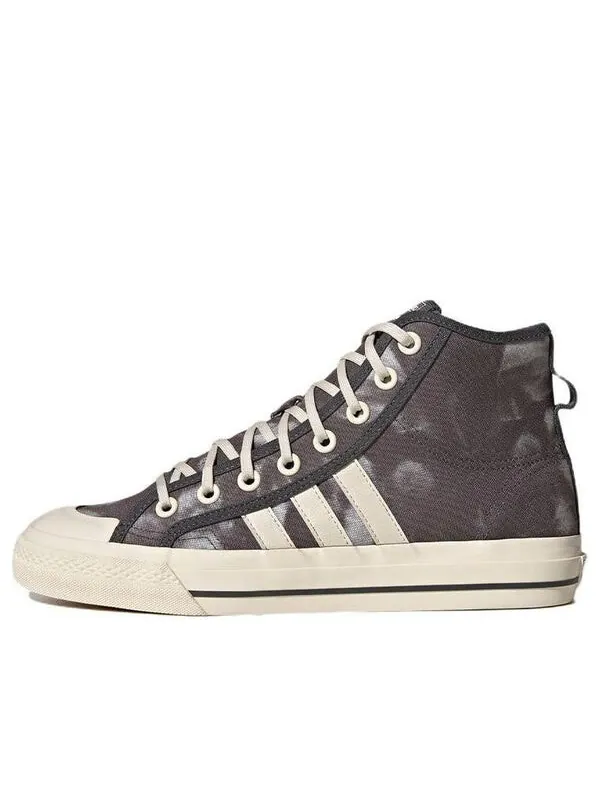 Кроссовки nizza высокие rf Adidas — изображение 1 из 4, коричневый/белый