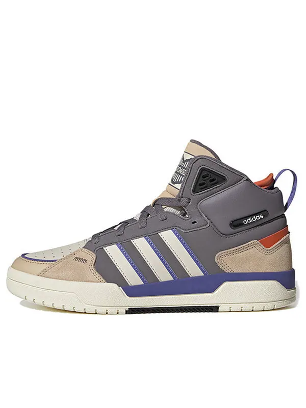 Кроссовки 100дб средний Adidas — изображение 1 из 4, серый/бежевый/фиолетовый
