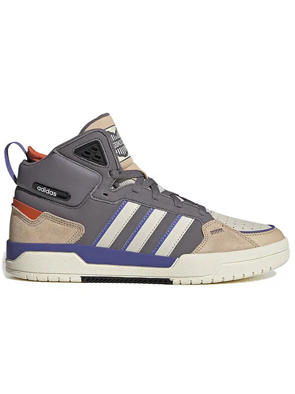 Кроссовки 100дб средний Adidas — изображение 2 из 4, серый/бежевый/фиолетовый