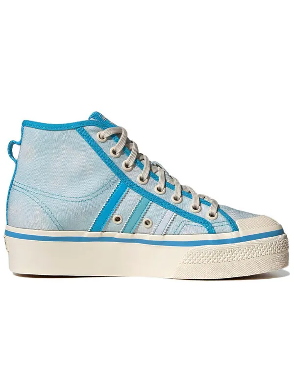Кроссовки nizza platform mid Adidas — изображение 2 из 4, синий