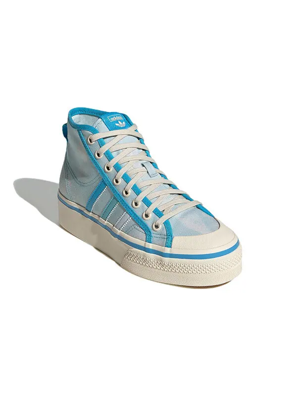 Кроссовки nizza platform mid Adidas — изображение 3 из 4, синий