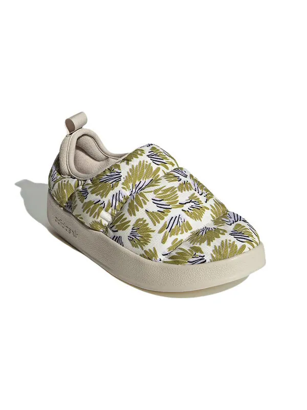 Кроссовки оригинальные puffylette Adidas — изображение 3 из 4, белый/зеленый