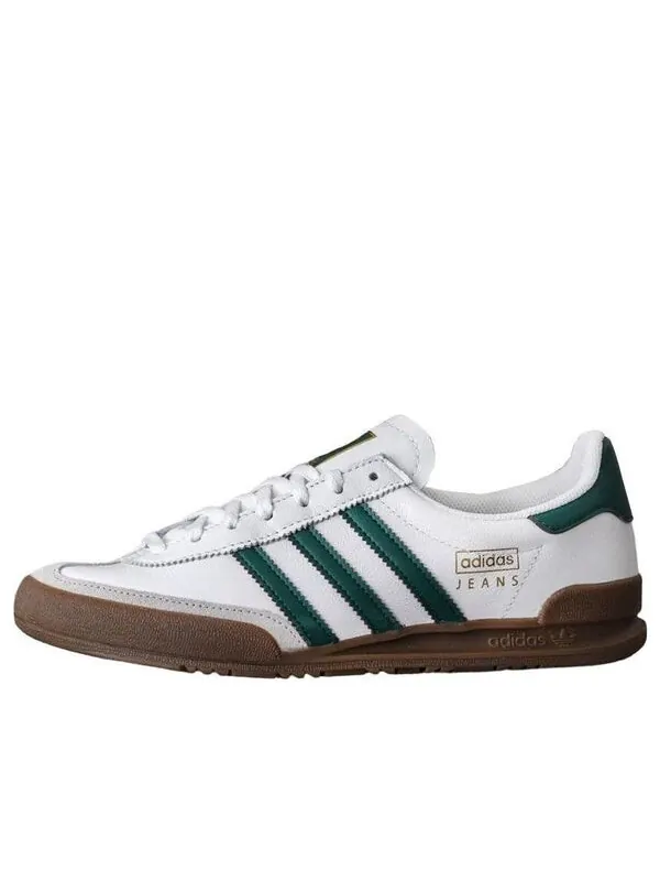 Кроссовки оригинальные джинсы Adidas — изображение 1 из 3, белый/зеленый/белый