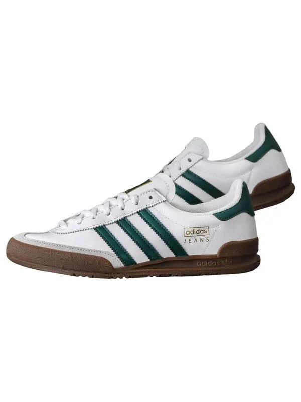 Кроссовки оригинальные джинсы Adidas — изображение 2 из 3, белый/зеленый/белый