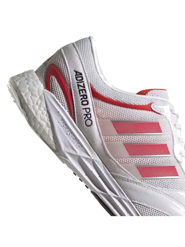 Кроссовки adizero pro v1 dna Adidas — изображение 4 из 4, белый/красный/красный