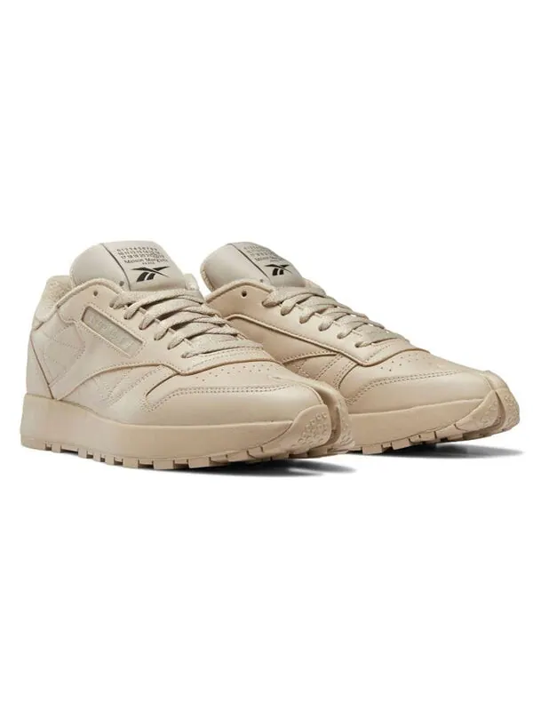 Кроссовки maison margiela x classic leather tabi 'natural' Reebok — изображение 3 из 4, коричневый