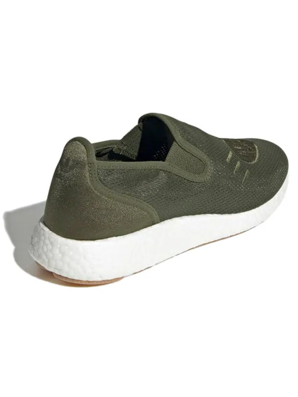 Кроссовки human made x pure slip on Adidas — изображение 4 из 4, зеленый/белый