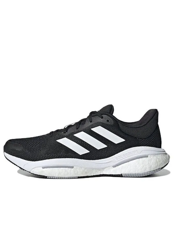 Кроссовки solarglide 5 Adidas — изображение 1 из 4, черный/белый