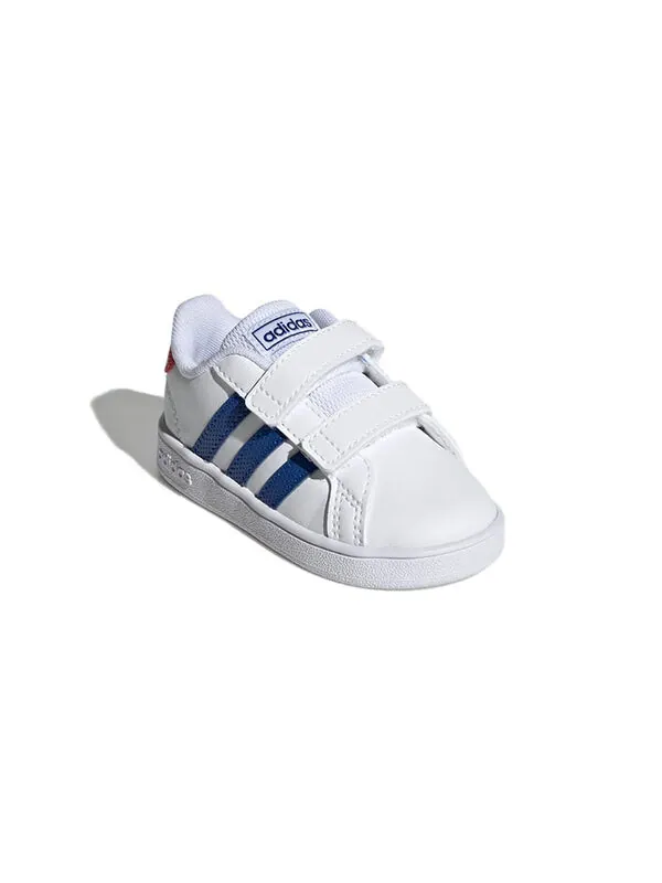 Кроссовки гранд корт Adidas — изображение 3 из 4, белый/синий/красный