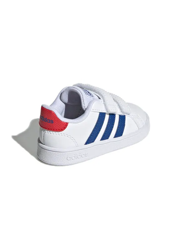 Кроссовки гранд корт Adidas — изображение 4 из 4, белый/синий/красный