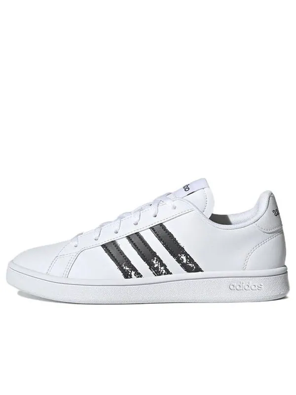 Кроссовки neo grand court Adidas — изображение 1 из 4, белый/черный