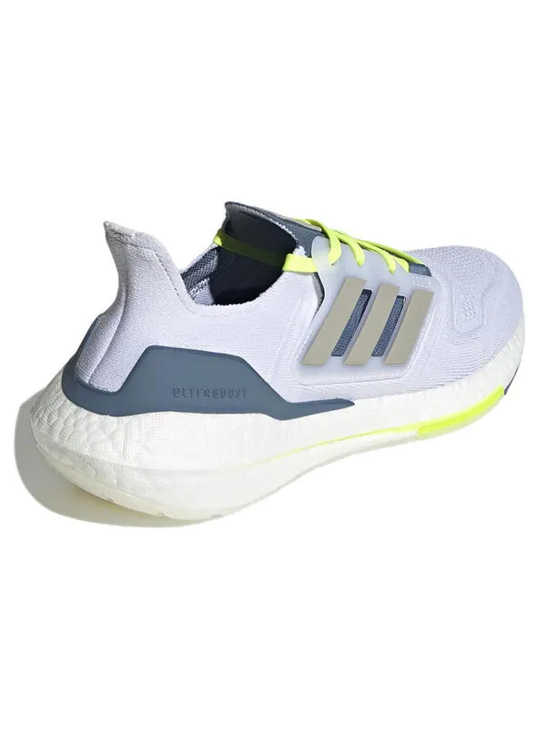 Кроссовки ультрабуст 22 Adidas — изображение 4 из 4, белый/серый/зеленый
