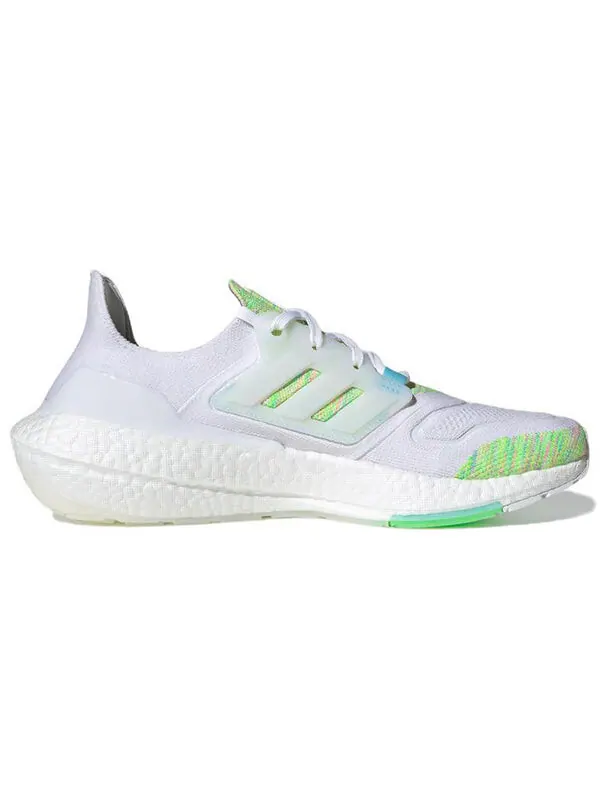 Кроссовки ультрабуст 22 Adidas — изображение 2 из 4, белый/зеленый