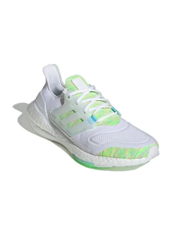 Кроссовки ультрабуст 22 Adidas — изображение 3 из 4, белый/зеленый