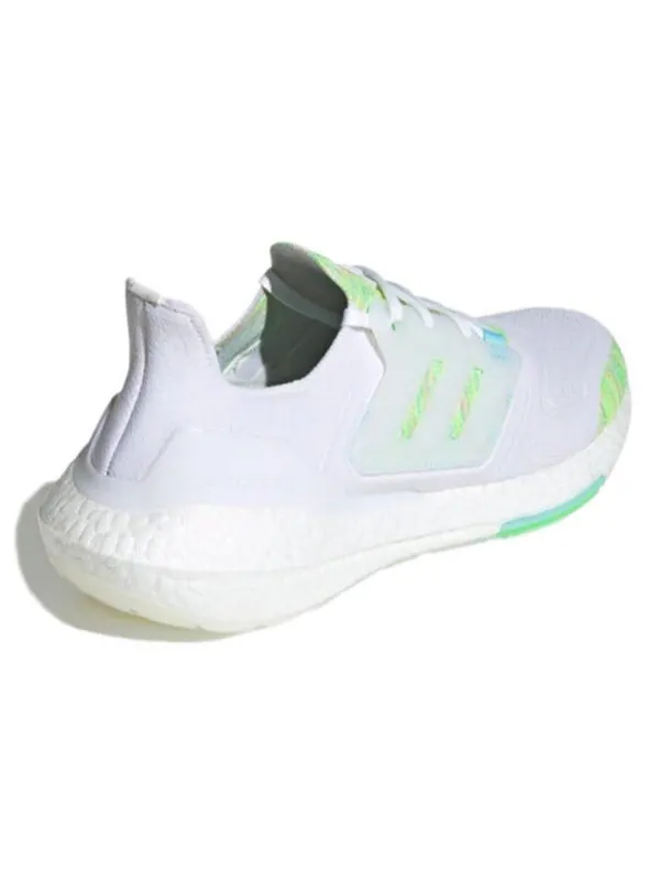 Кроссовки ультрабуст 22 Adidas — изображение 4 из 4, белый/зеленый