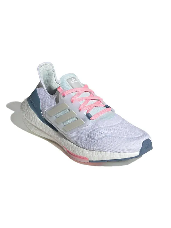 Кроссовки ультрабуст 22 Adidas — изображение 3 из 4, белый/синий/розовый