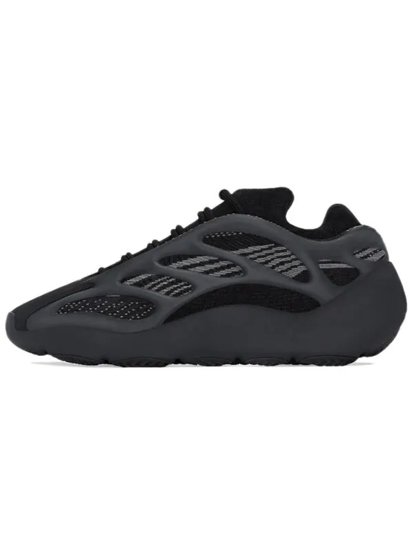 Кроссовки yeezy 700 v3 'dark glow' Adidas — изображение 2 из 4, серебристый
