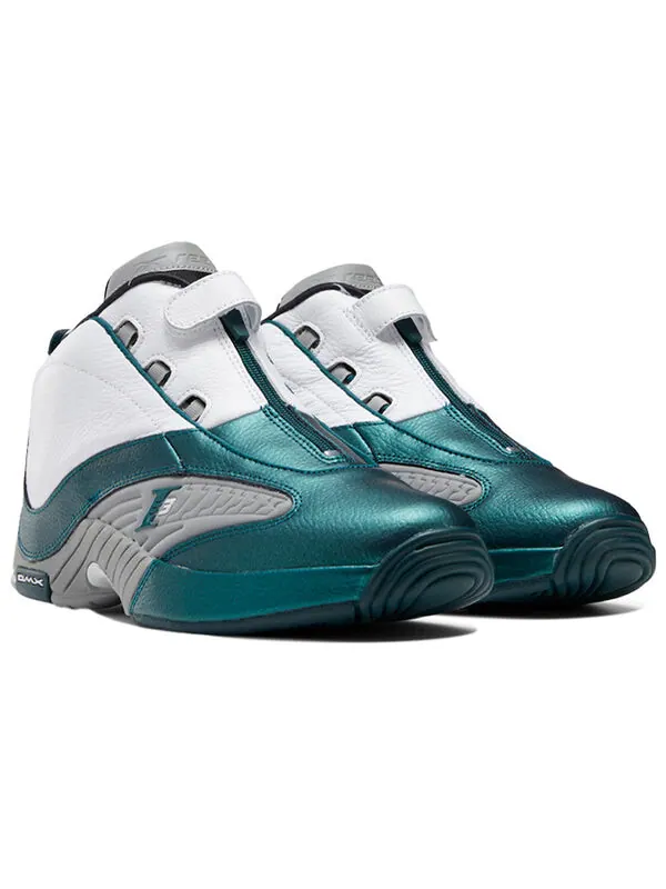 Кроссовки answer 4 'the tunnel' Reebok — изображение 3 из 4, белый/зеленый