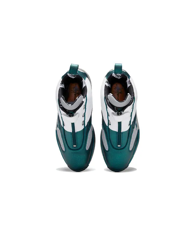 Кроссовки answer 4 'the tunnel' Reebok — изображение 4 из 4, белый/зеленый