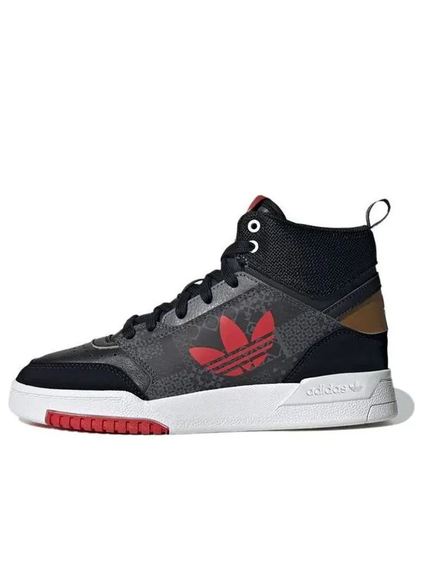 Кроссовки оригинальные drop step shoes Adidas — изображение 1 из 4, черный/красный/белый