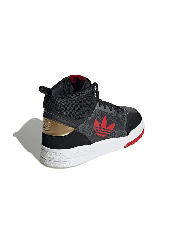 Кроссовки оригинальные drop step shoes Adidas — изображение 4 из 4, черный/красный/белый