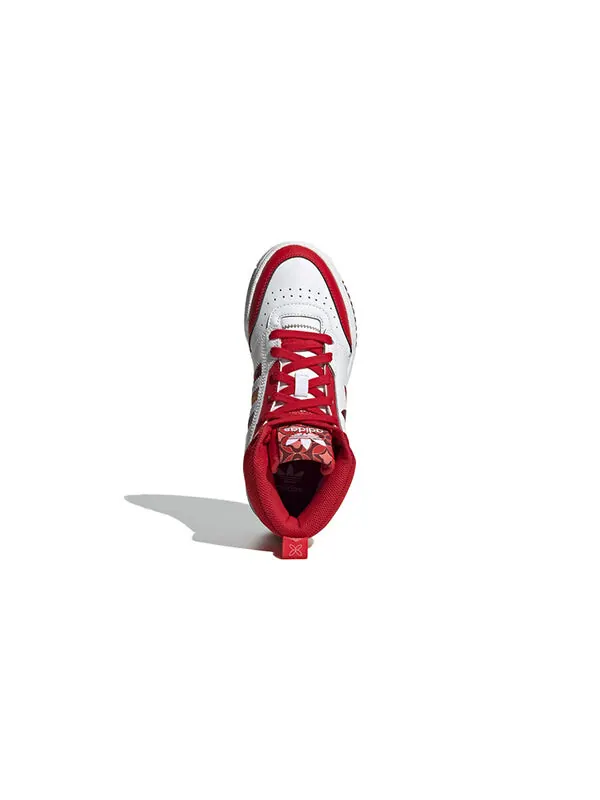 Кроссовки adidas originals Drop Step J 'White Red' — изображение 4 из 4, белый/красный