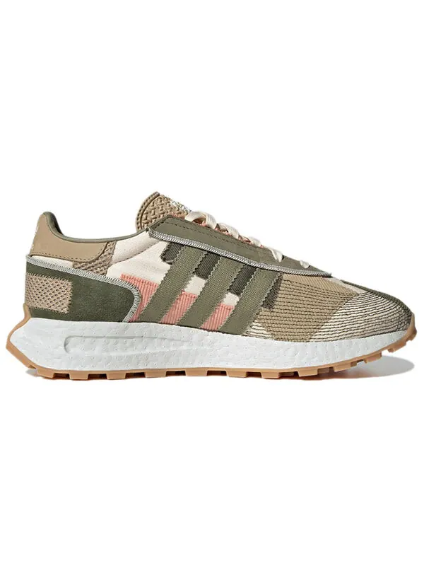 Кроссовки оригиналы ретро e5 Adidas — изображение 2 из 4, коричневый/зеленый