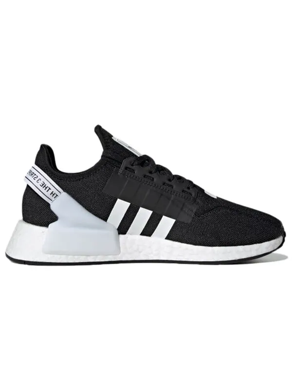 Кроссовки nmd_r1 v2 shoes Adidas — изображение 2 из 4, черный/белый/черный