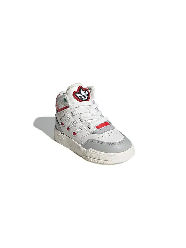 Кроссовки оригинальные drop step Adidas — изображение 3 из 4, белый/серый/красный
