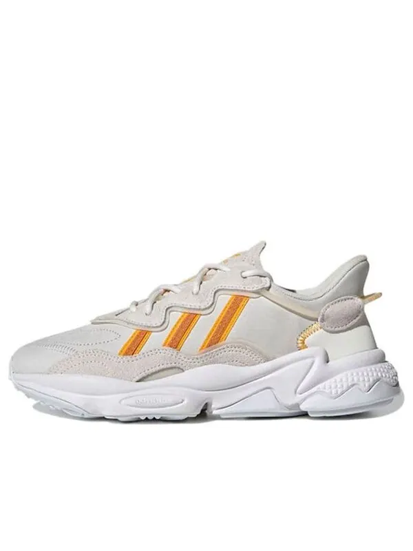 Кроссовки оригиналы ozweego Adidas — изображение 1 из 4, серый/оранжевый