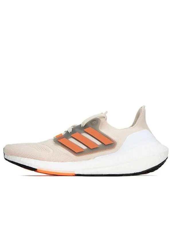 Кроссовки ультрабуст 22 Adidas — изображение 1 из 4, кремовый/оранжевый