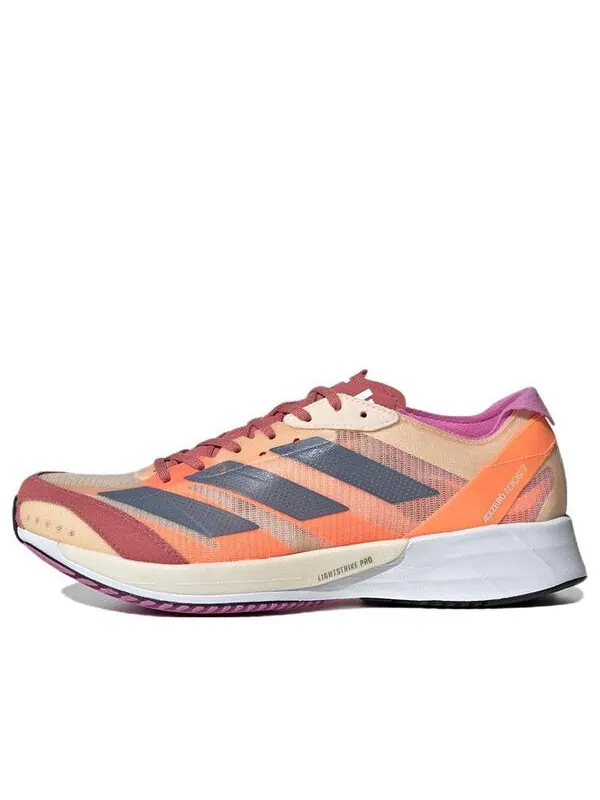 Кроссовки adizero adios 7 Adidas — изображение 1 из 4, оранжевый/синий/белый