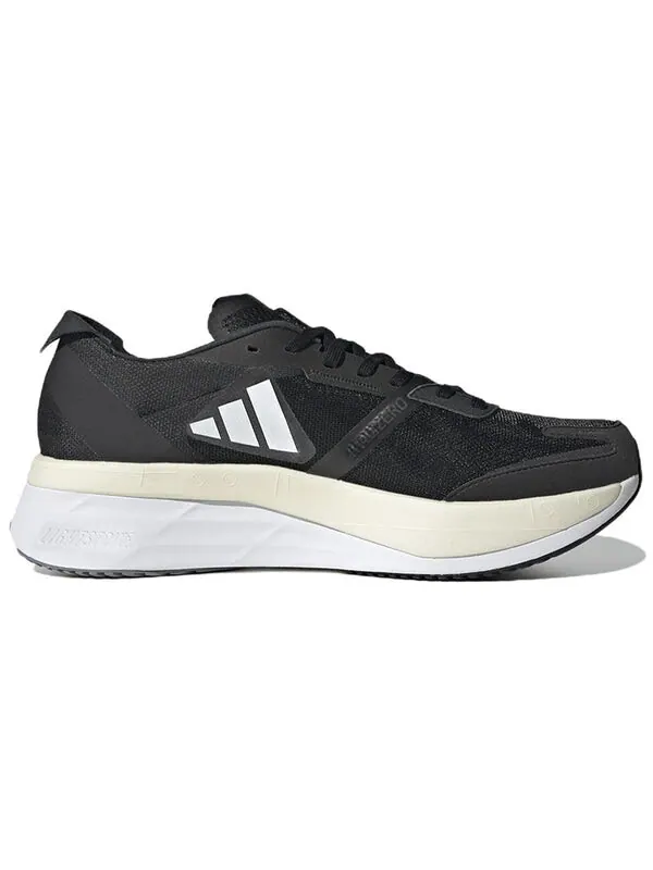 Кроссовки adizero boston 11 Adidas — изображение 2 из 4, черный/белый