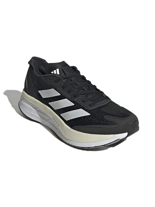 Кроссовки adizero boston 11 Adidas — изображение 3 из 4, черный/белый