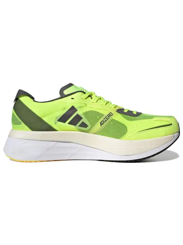 Кроссовки adizero boston 11 Adidas — изображение 2 из 4, зеленый