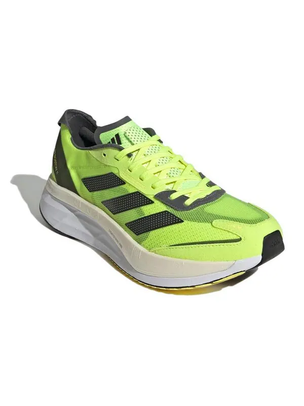 Кроссовки adizero boston 11 Adidas — изображение 3 из 4, зеленый