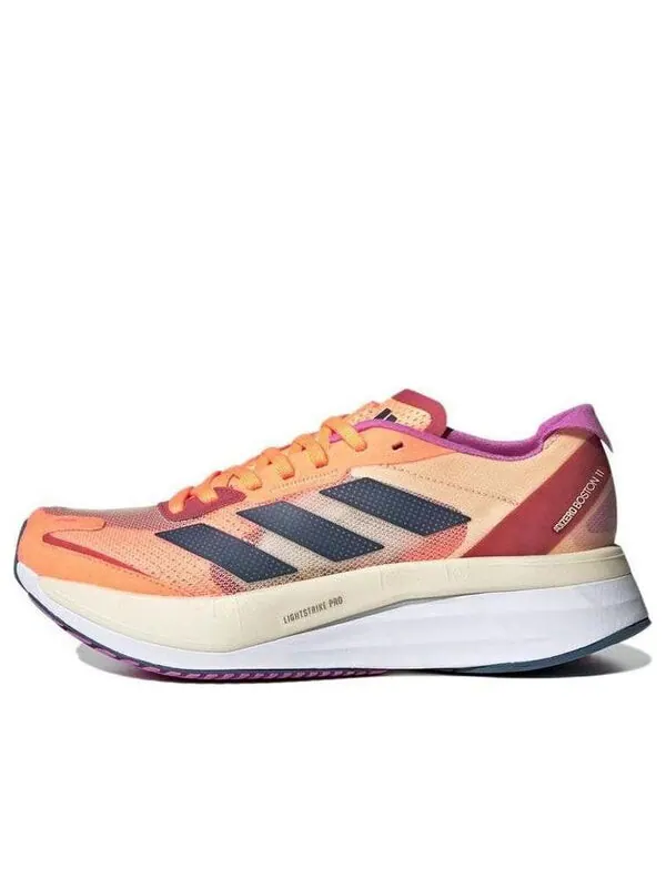 Кроссовки adizero boston 11 Adidas — изображение 1 из 4, оранжевый/синий/красный