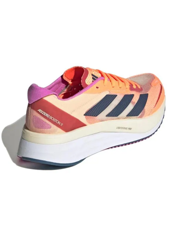 Кроссовки adizero boston 11 Adidas — изображение 4 из 4, оранжевый/синий/красный