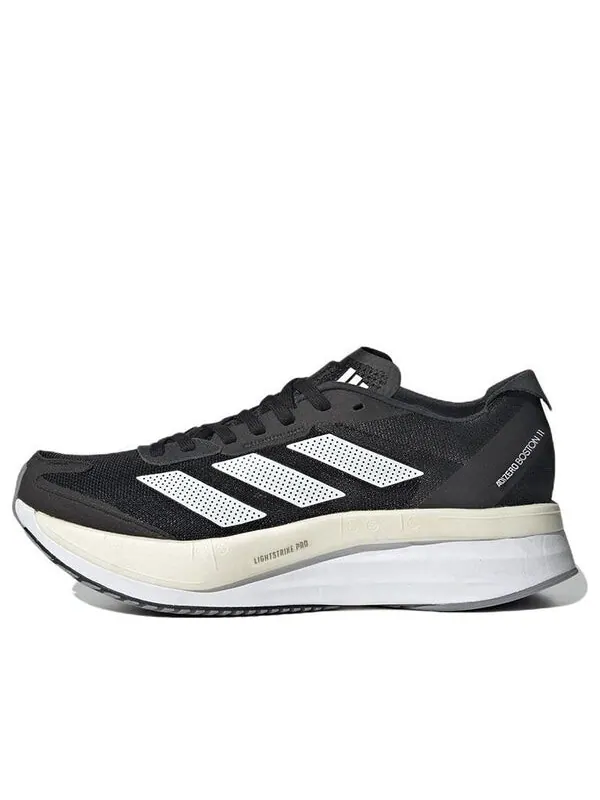 Кроссовки adizero boston 11 Adidas — изображение 1 из 4, черный/белый