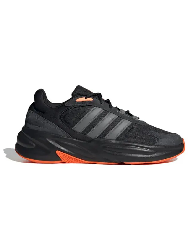 Кроссовки ozelle cloudfoam lifestyle running shoes 'black orange' Adidas — изображение 2 из 4, черный/серый