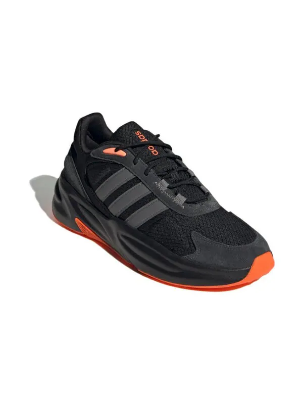 Кроссовки ozelle cloudfoam lifestyle running shoes 'black orange' Adidas — изображение 3 из 4, черный/серый
