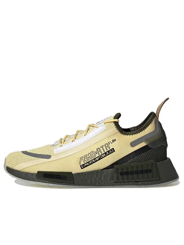 Кроссовки star wars x nmd_r1 spectoo 'boba fett - orange tint' Adidas — изображение 1 из 4, желтый/черный