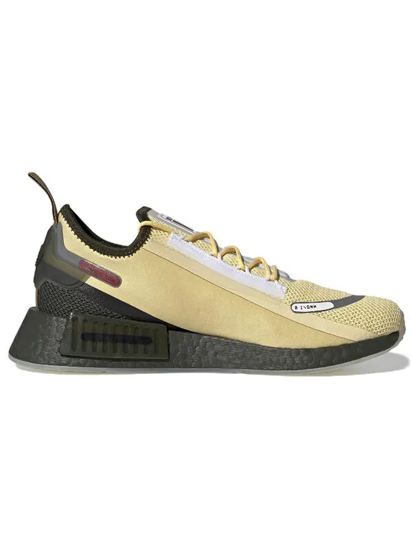 Кроссовки star wars x nmd_r1 spectoo 'boba fett - orange tint' Adidas — изображение 2 из 4, желтый/черный