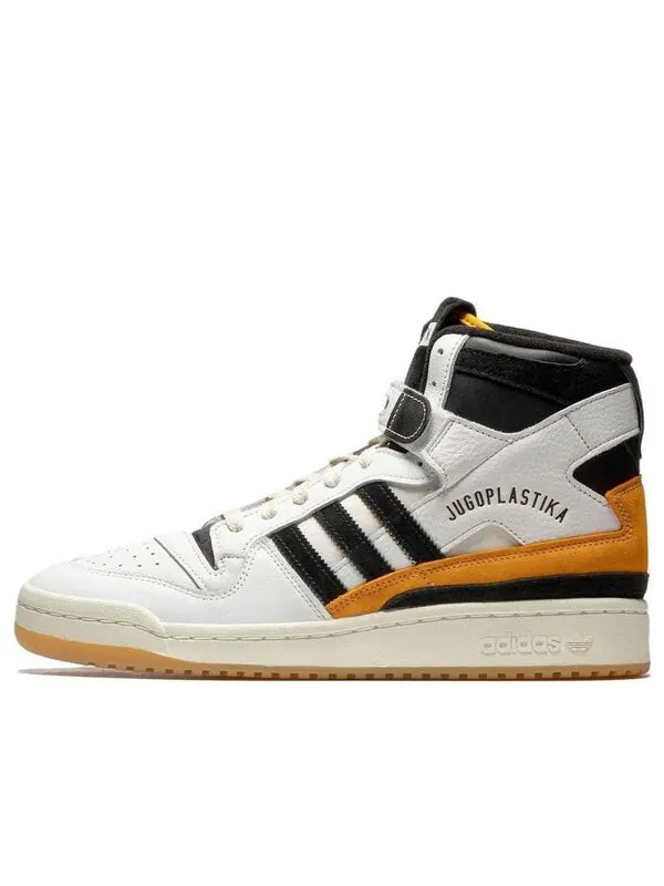 Кроссовки bstn x forum 84 high 'jugoplastika' Adidas — изображение 1 из 4, черный/желтый